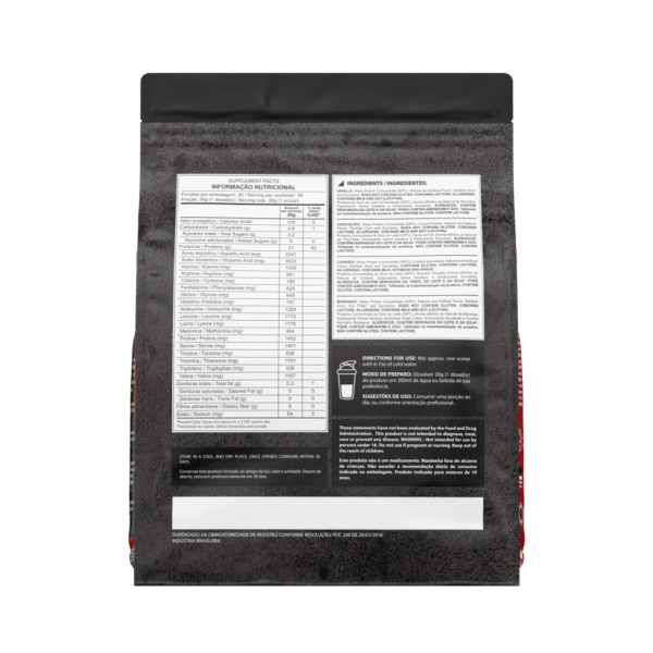 100% Whey Protein Refil 900g - Dark Lab - Image 2